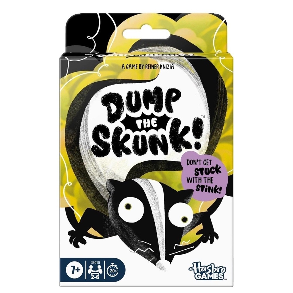 Award-Nominated Dump The Skunk! Card Game - Enjoyable for Kids & Adults, 20 Mins
